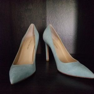 Ivanka Trump Mint Suede Pumps 8M